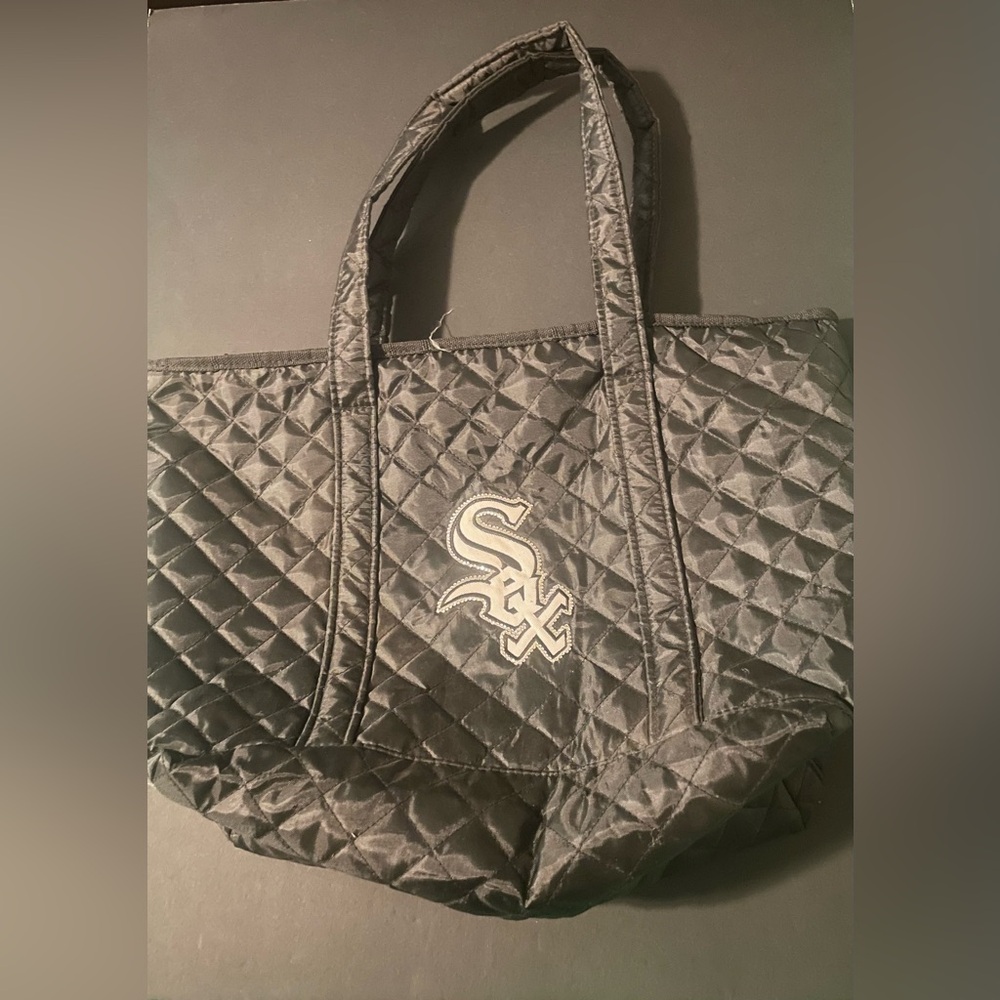 MLB Chicago White Sox Bejeweled Logo Tote Bag
